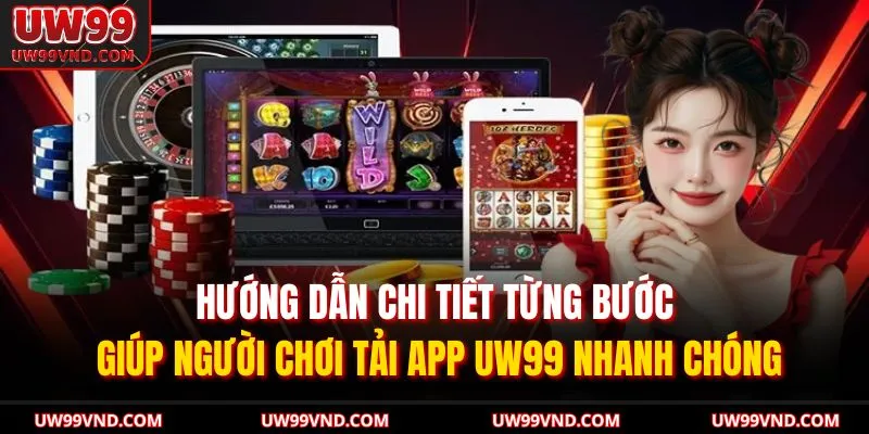 Hướng dẫn chi tiết từng bước giúp người chơi tải app UW99 nhanh chóng