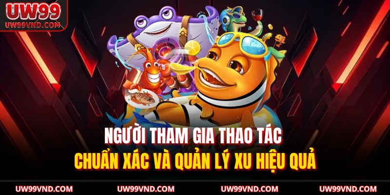 Bắn Cá Ăn Xu Online: Vui Chơi Thả Ga, Thắng Lớn Liền Tay 4 Người tham gia thao tác chuẩn xác và quản lý xu hiệu quả